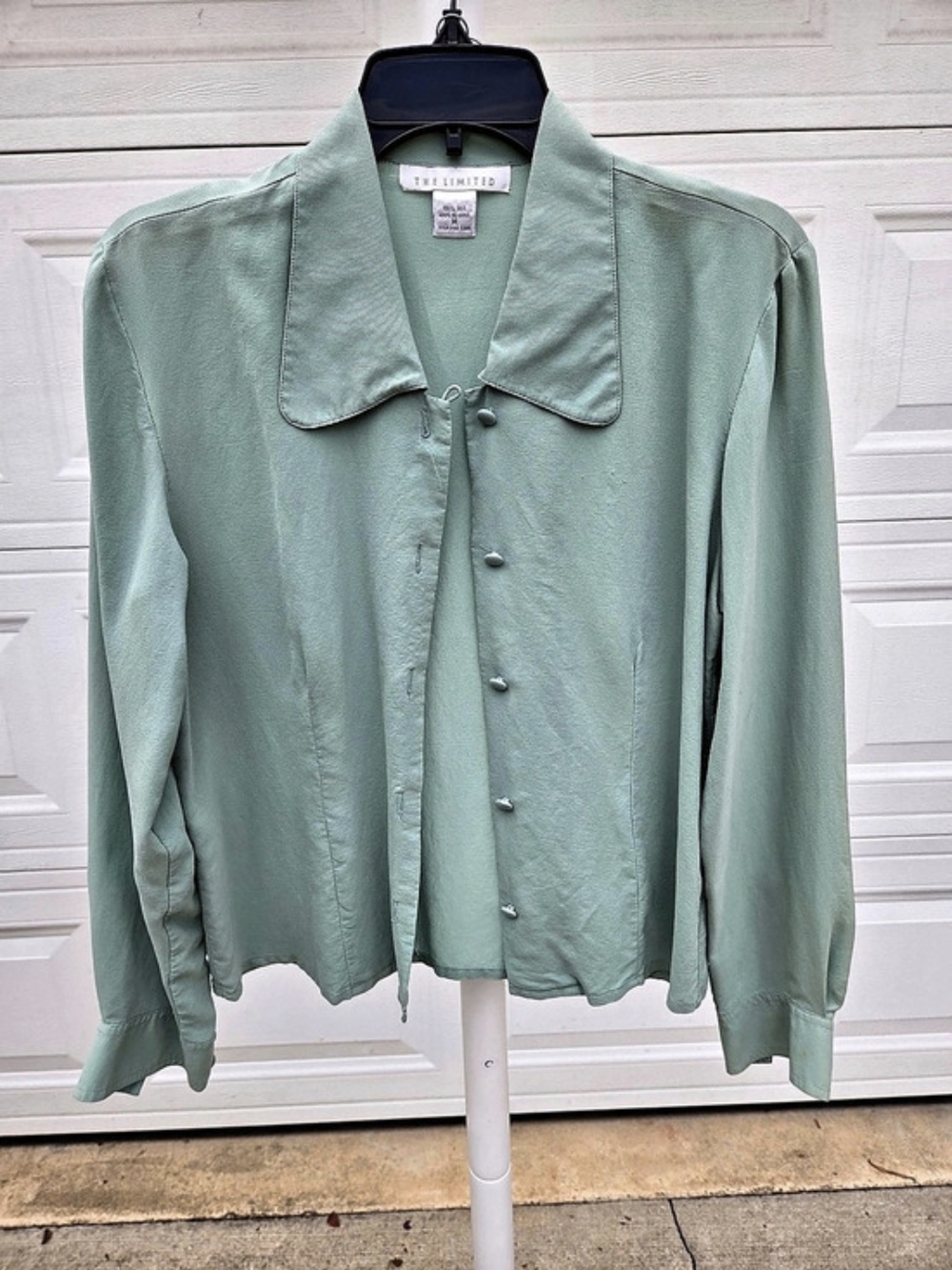 The Limited Sage Green Blouse Size Medium